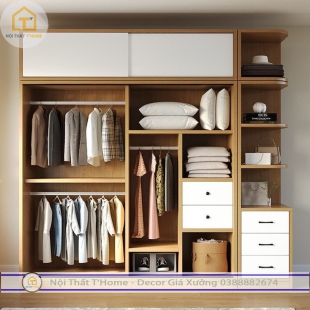 Tủ áo cửa cánh- T0191